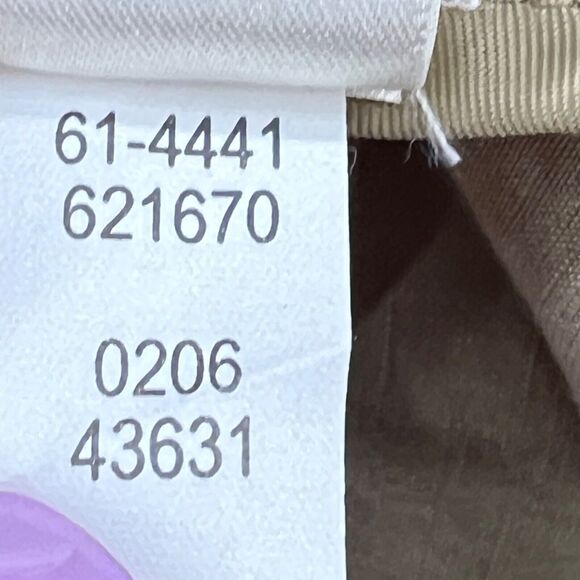 J Jill Blazer Jacket Women XS Tan Tencel Linen Blend Tie Front Coastal Cottage - Picture 14 of 15